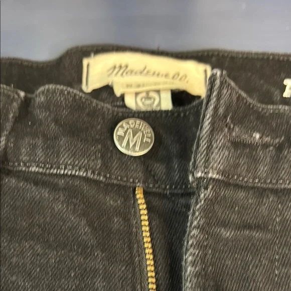 Madewell Black Athletic Slim Black Jeans - Picture 4 of 5